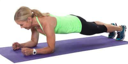 elbow plank for core strength